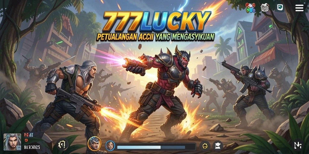 Tangkapan layar <strong>777LUCKY</strong> yang menunjukkan aksi mendebarkan dalam permainan.