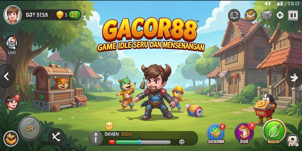 Screenshot GACOR88 menampilkan gameplay Idle yang menarik.
