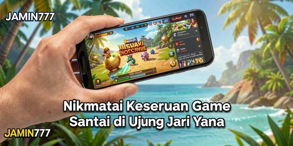Screenshot gameplay JAMIN777 menampilkan keseruan bermain yang penuh warna.