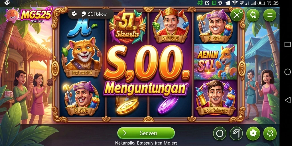 Gameplay menarik MG525 dengan berbagai fitur slot yang menantang.