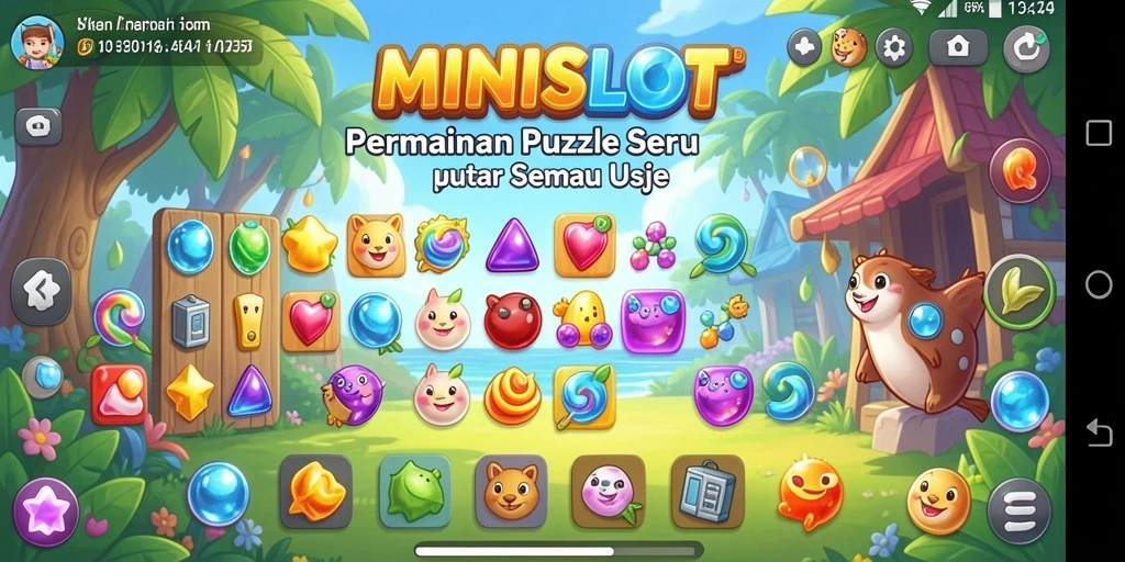 Tampilan gameplay seru dari MINISLOT yang penuh tantangan.