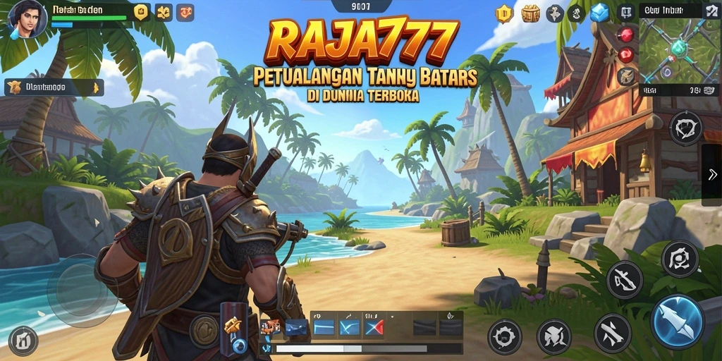 Tampilan gameplay RAJA777 yang menakjubkan di dunia terbuka.