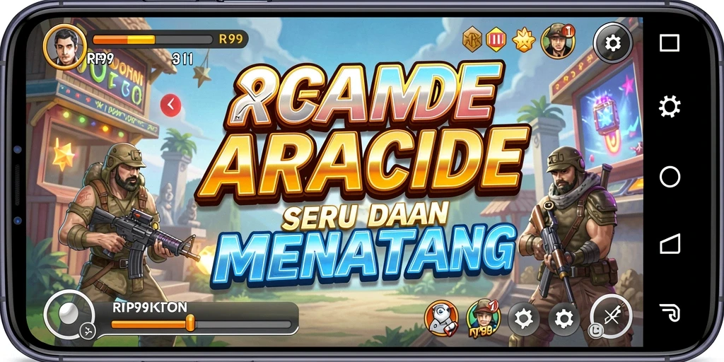 Tampilan gameplay RP99 yang penuh aksi dan menantang.