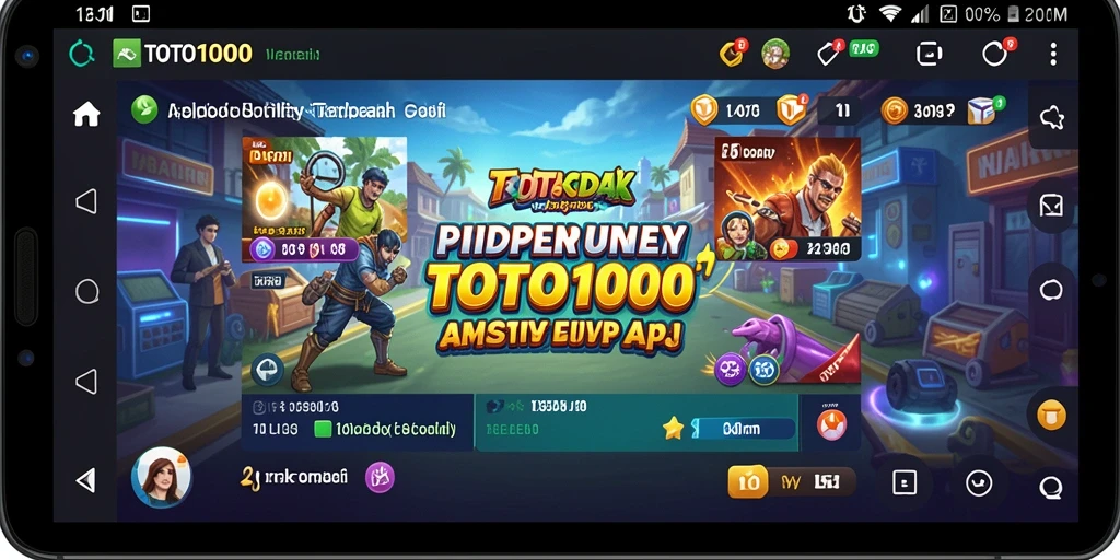 Screenshot utama TOTO1000 menampilkan antarmuka aplikasi Utility yang intuitif.
