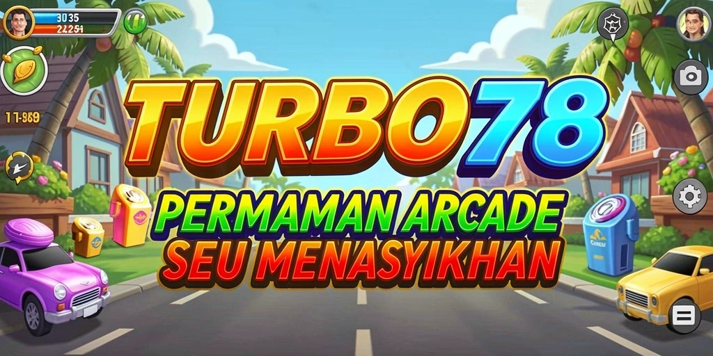 Tampilan gameplay TURBO78 yang mengasyikkan dalam genre Arcade.