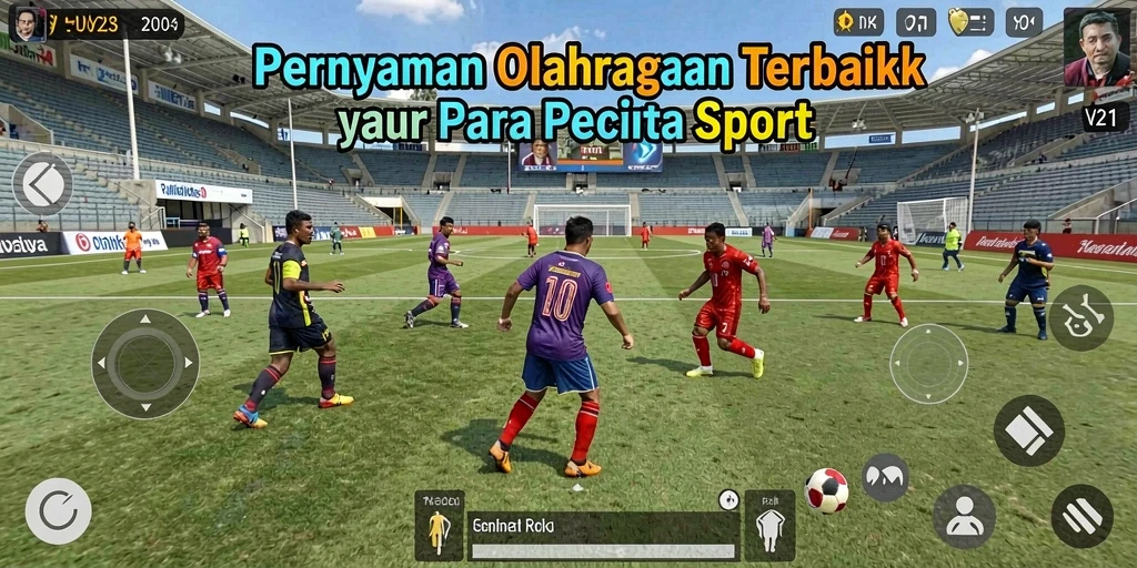 Tampilan gameplay V21 yang penuh aksi dan seru.