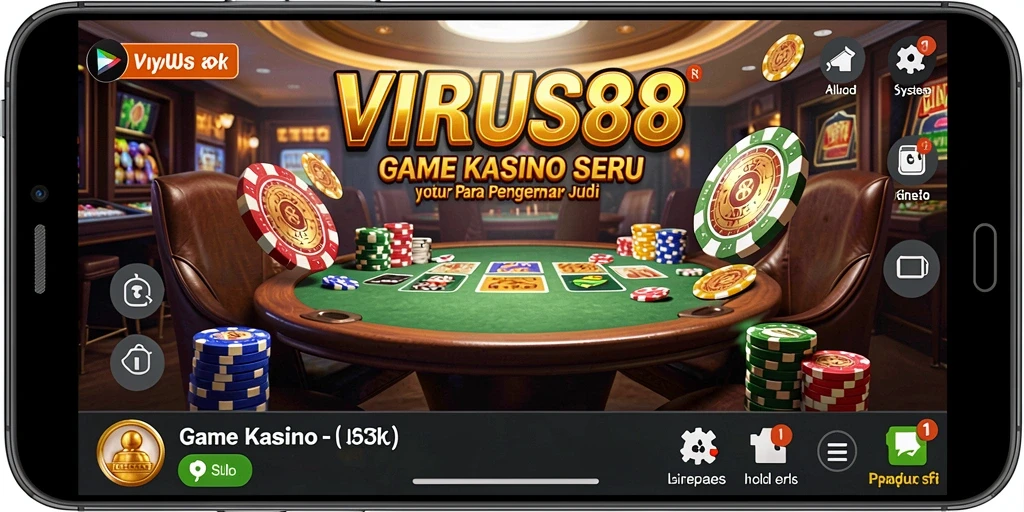 Tampilan menarik dalam gameplay VIRUS88 yang mendebarkan.